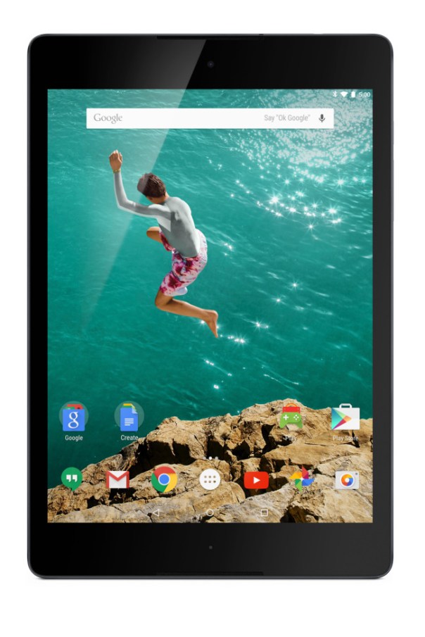 Nexus 9 frontal